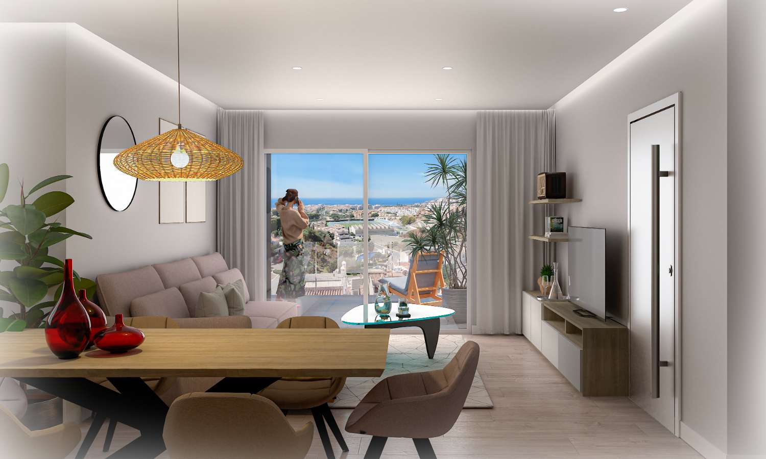 New development with incredible sea views in Nerja