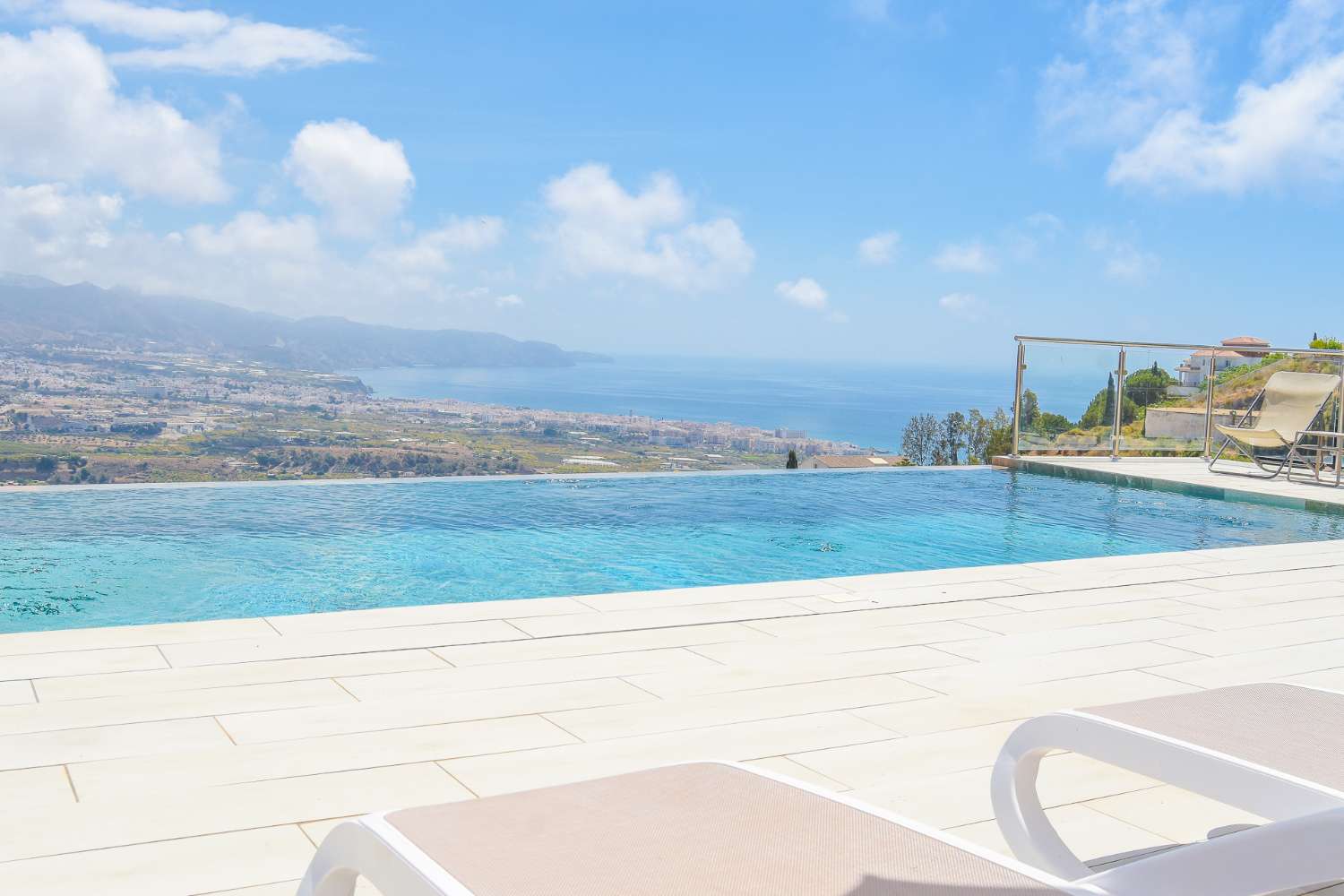 private independent villa with panoramic views