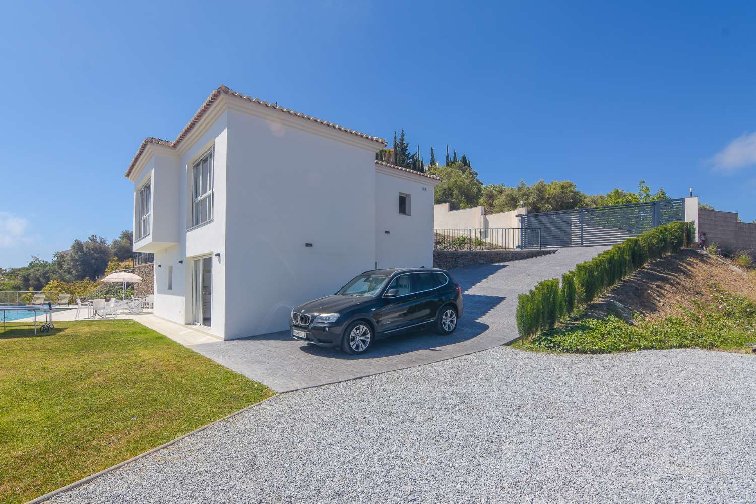 villa independiente con panorámicas vistas al mar