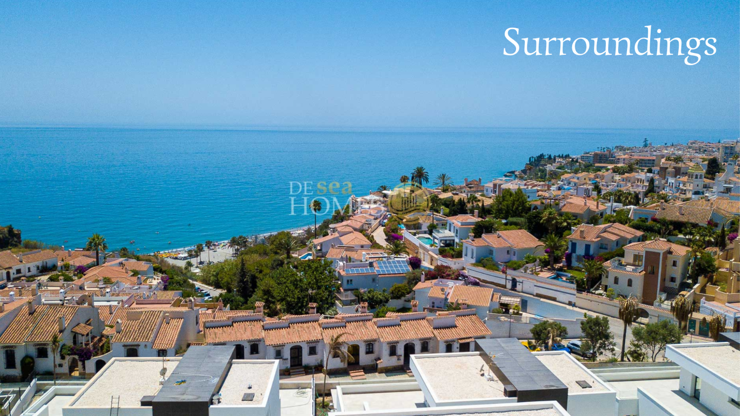 Der exklusivste Villenkomplex zum Verkauf am Strand Burriana in Nerja