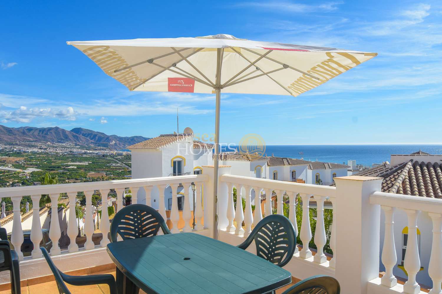 Casa independiente con increíbles vistas al mar en Punta Lara, Nerja