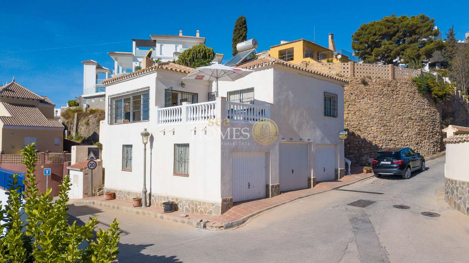 Casa independiente con increíbles vistas al mar en Punta Lara, Nerja