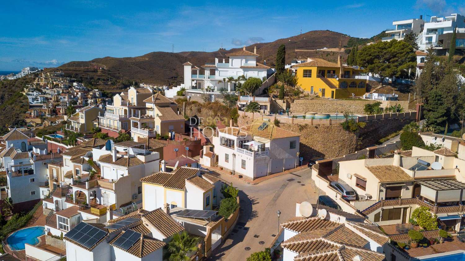 Casa independiente con increíbles vistas al mar en Punta Lara, Nerja