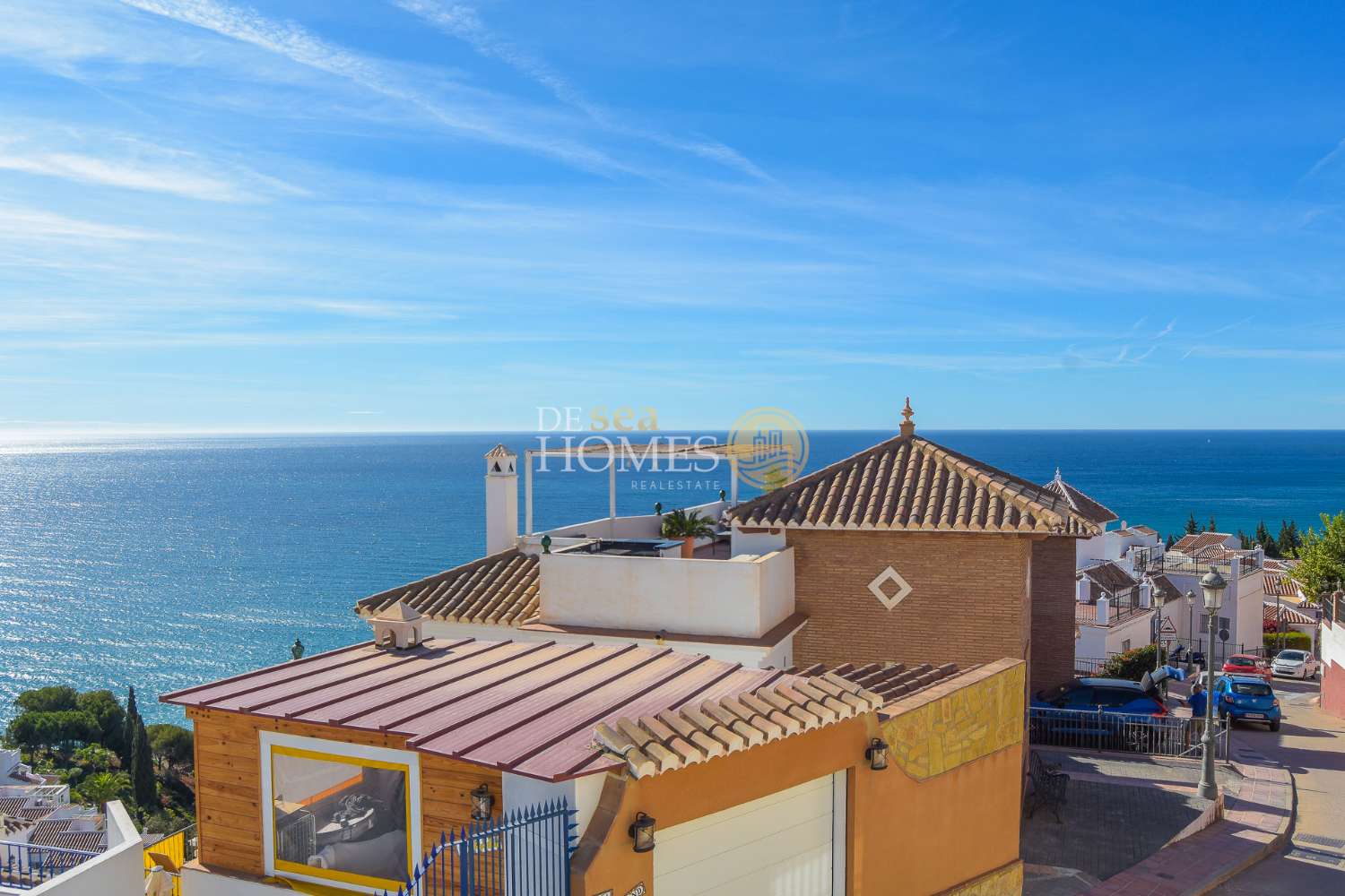 Casa independiente con increíbles vistas al mar en Punta Lara, Nerja