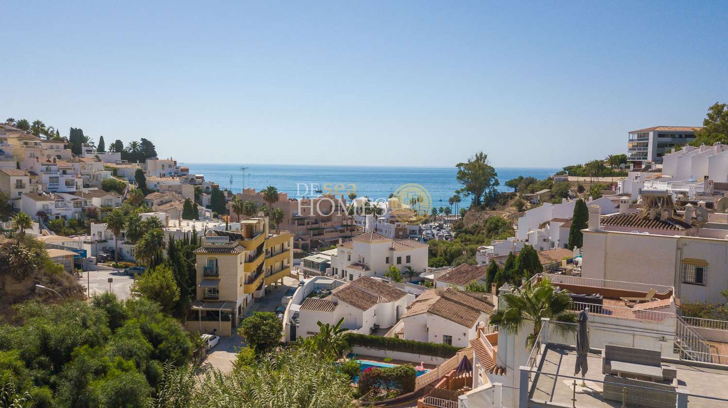 villa individuelle avec une vue imprenable sur la mer