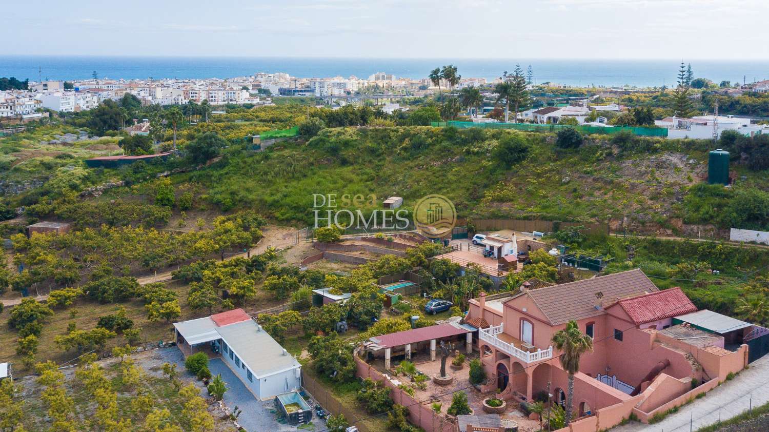 Gran complejo con piscina privada
