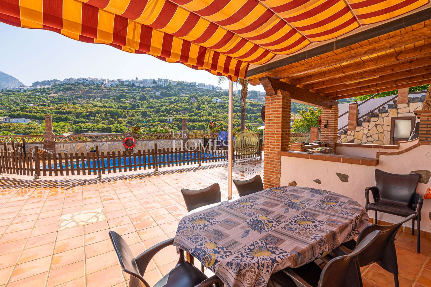 Villa rural de ensueño con piscina privada en Frigiliana