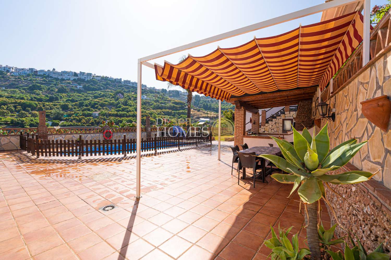 Villa rural de ensueño con piscina privada en Frigiliana