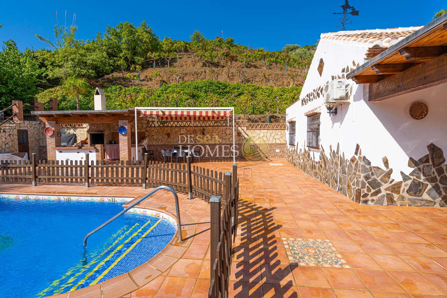 Villa rural de ensueño con piscina privada en Frigiliana