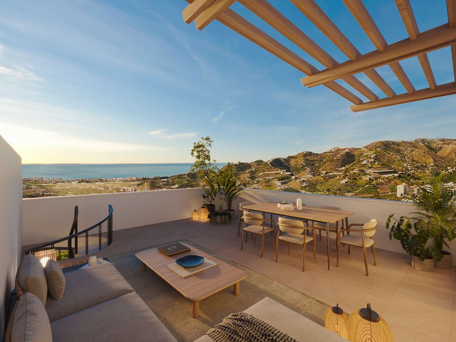 Nueva promoción en Torrox Costa con preciosas vistas al mar