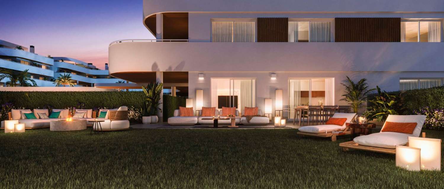 Nuevo proyectos de apartamentos a pocos pasos de la plata en Torrox Costa