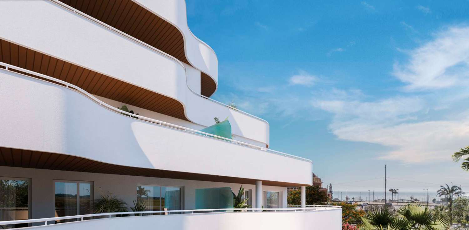 Nuevo proyectos de apartamentos a pocos pasos de la plata en Torrox Costa