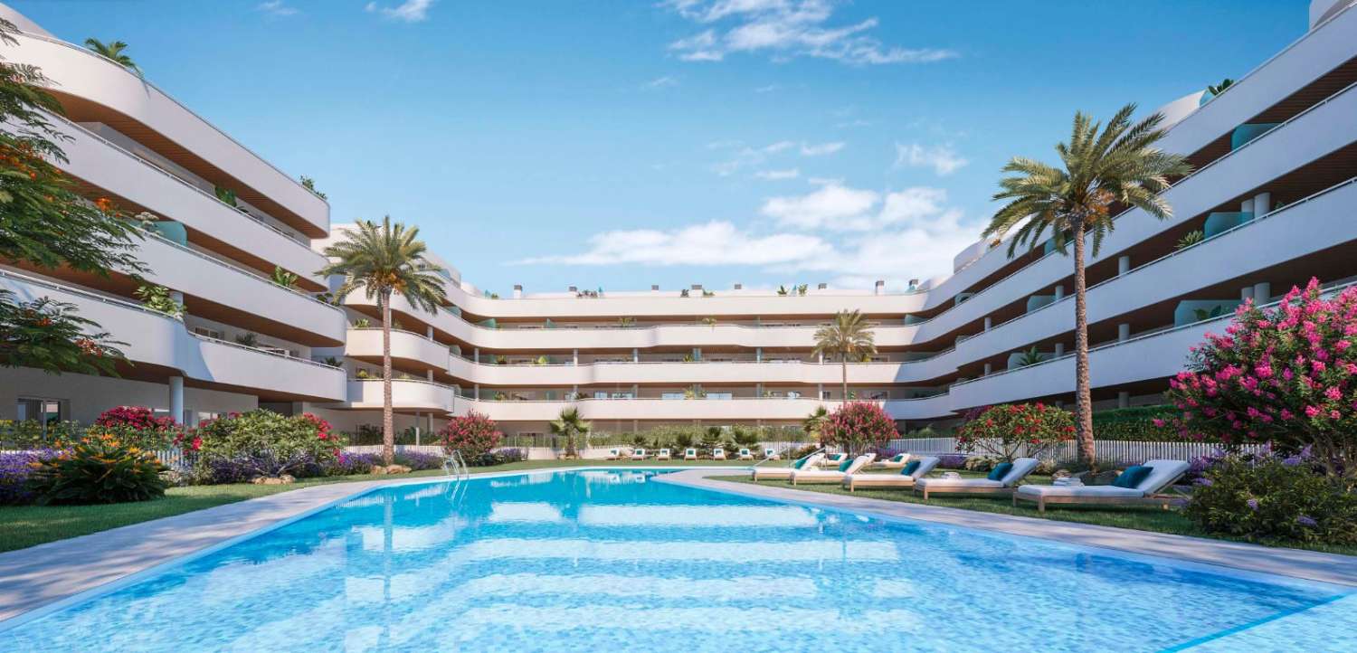Nuevo proyectos de apartamentos a pocos pasos de la plata en Torrox Costa