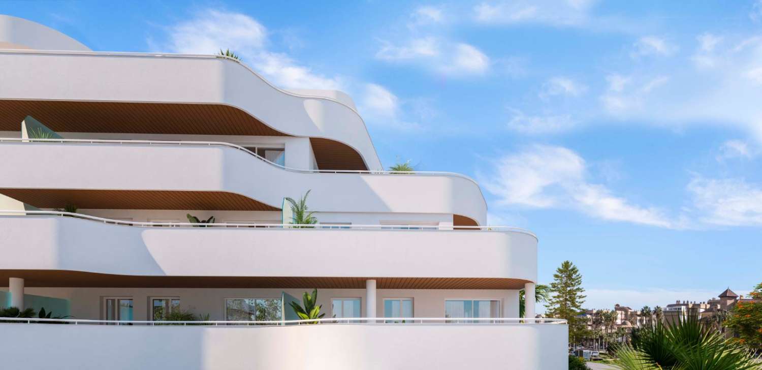 Nuevo proyectos de apartamentos a pocos pasos de la plata en Torrox Costa