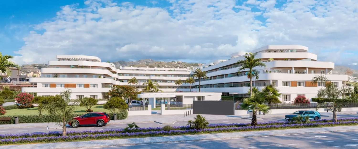 Nuevo proyectos de apartamentos a pocos pasos de la plata en Torrox Costa