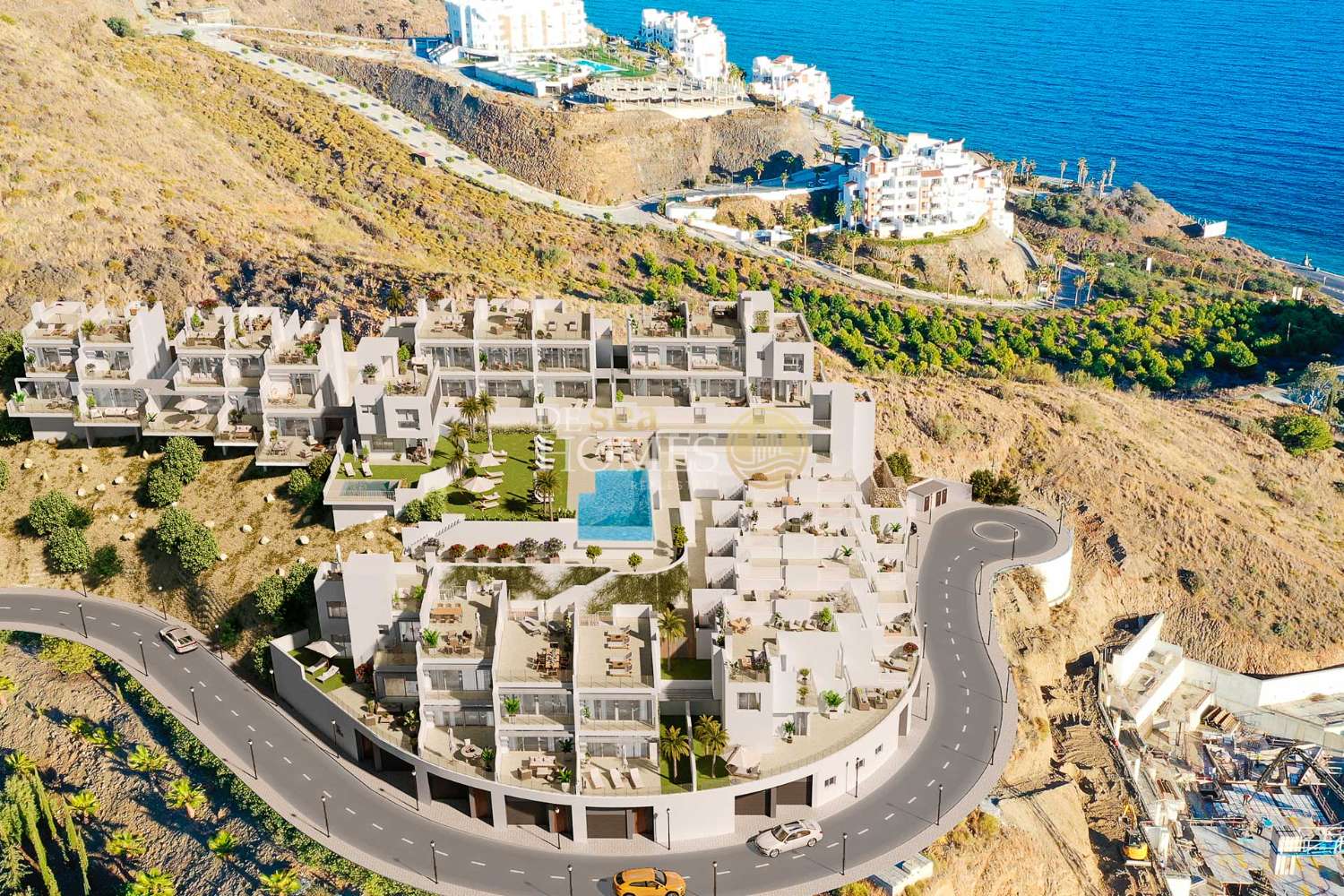 Nieuwbouw wooncomplex met uitzonderlijk uitzicht op zee