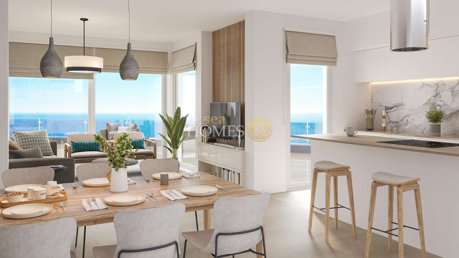 Nieuwbouw wooncomplex met uitzonderlijk uitzicht op zee