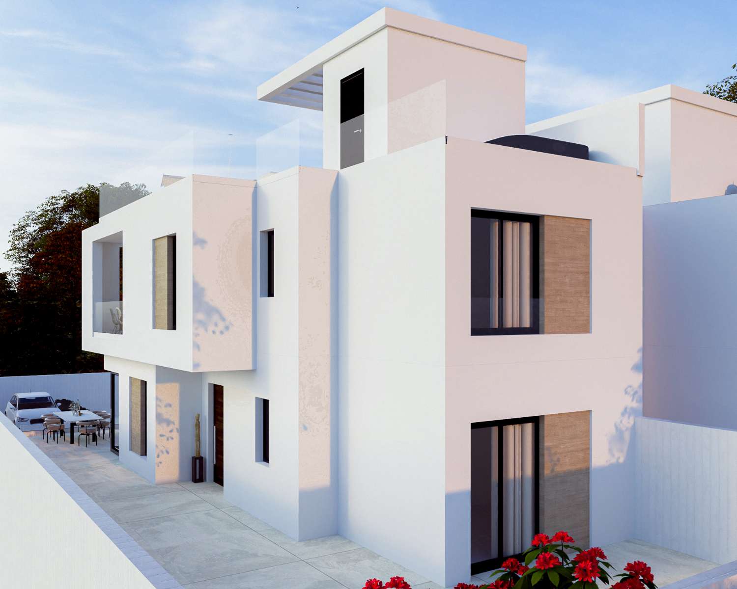 Isolated villa in Nerja