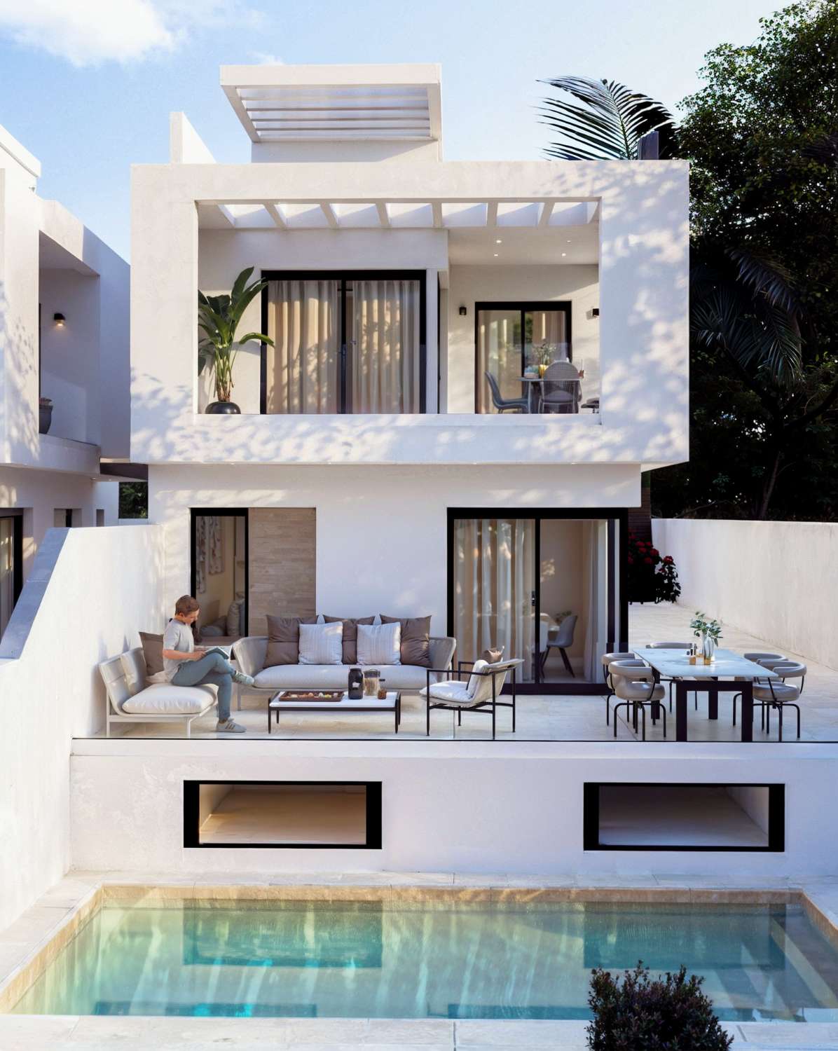 Isolated villa in Nerja