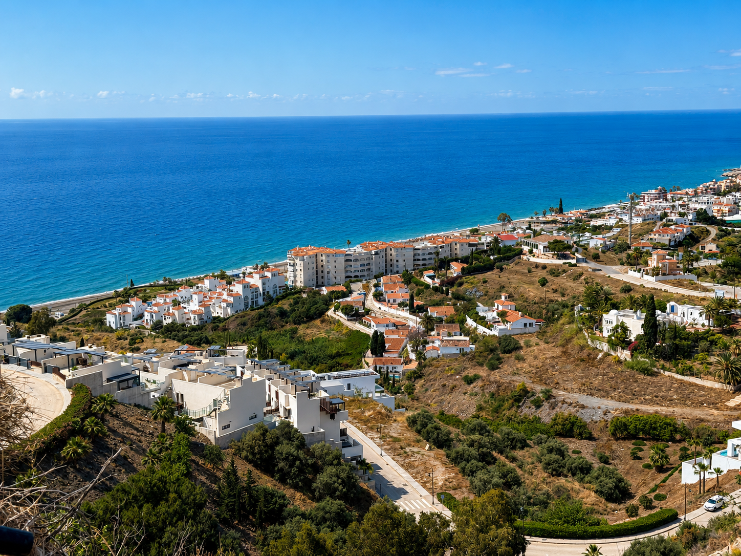 Terreno en Torrox con vistas al mar