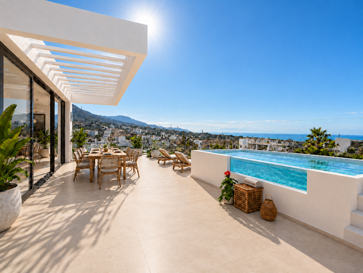 Nouveau programme immobilier d'appartements avec vue sur mer à Nerja