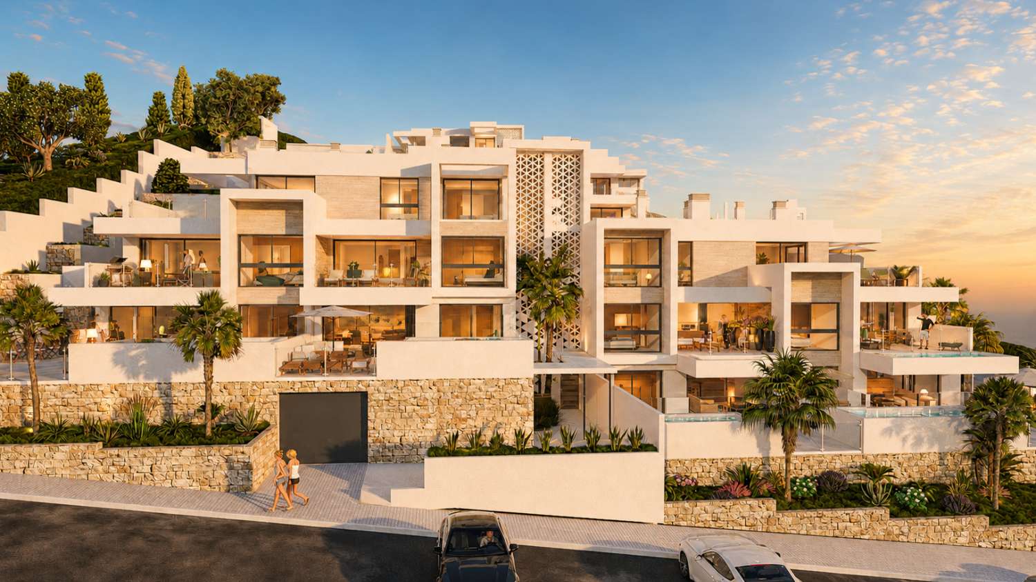 Nouveau programme immobilier d'appartements avec vue sur mer à Nerja
