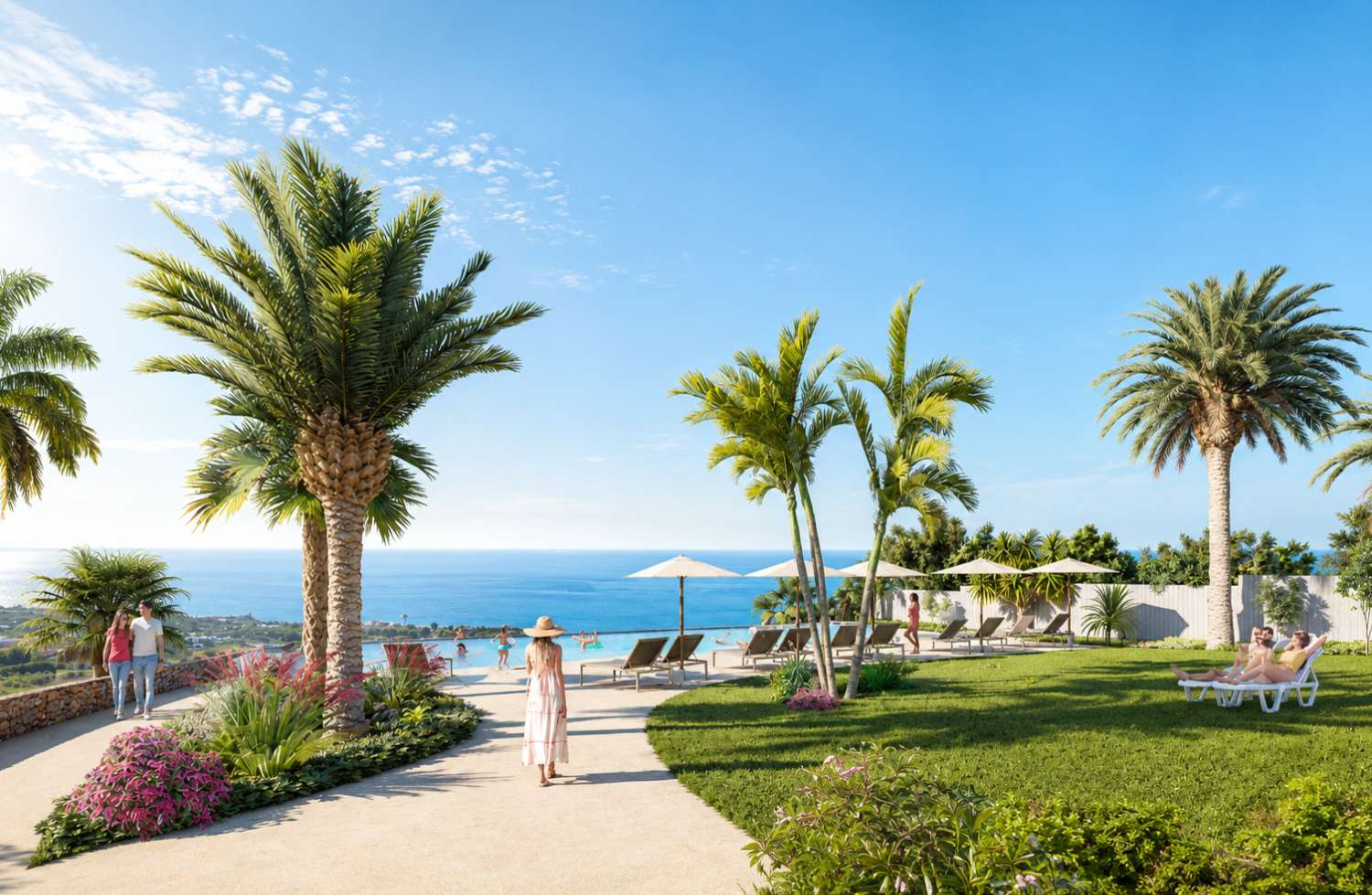 Nouveau programme immobilier d'appartements avec vue sur mer à Nerja