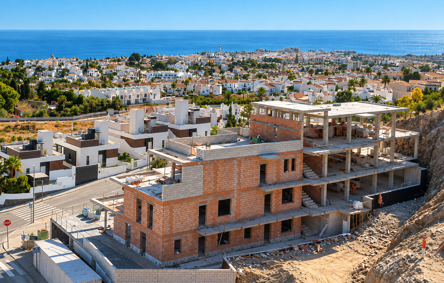Nouveau programme immobilier d'appartements avec vue sur mer à Nerja