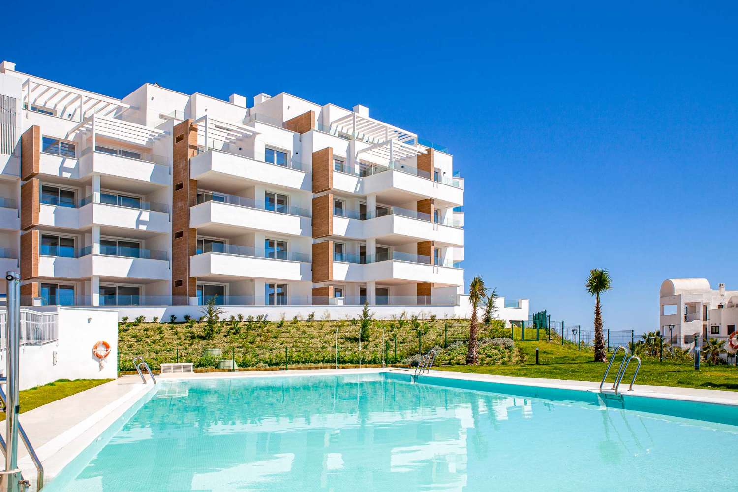 Penthouse mit riesiger Terrasse mit unglaublichem Meerblick zum Verkauf an der Torrox Küste