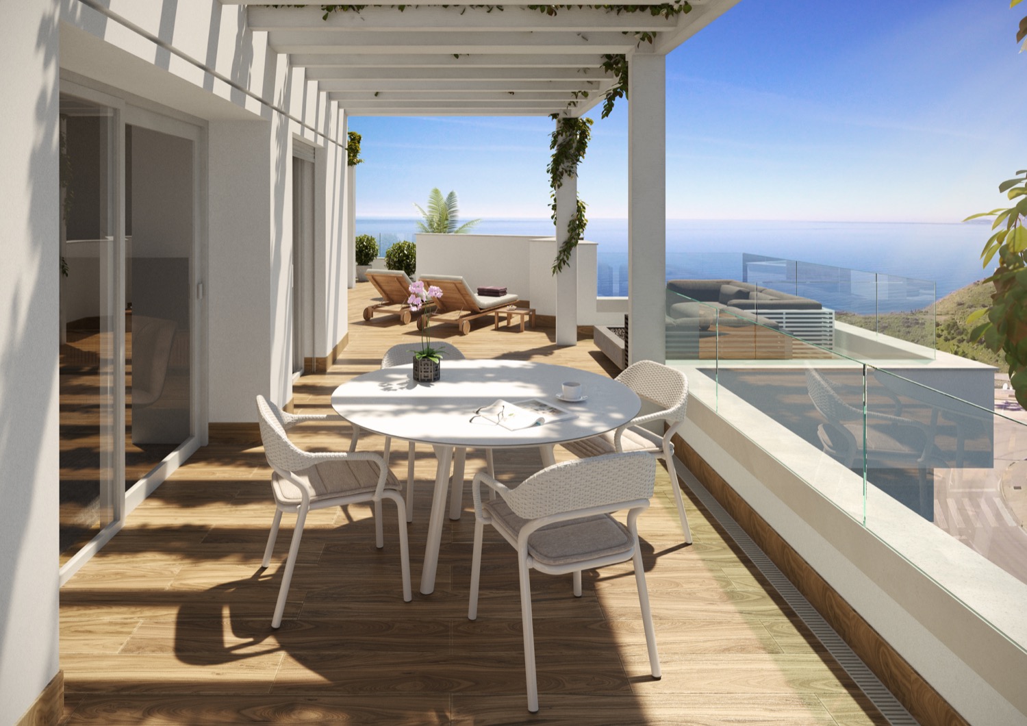 Apartamentos de nueva construcción con increíbles vistas al mar